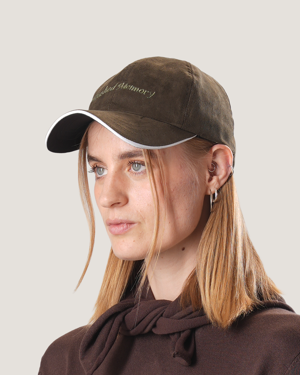 Ridge | Olive Suede Cap