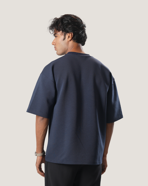 Rook | Navy Boxy Scuba Tee