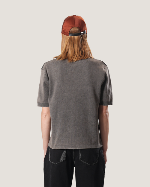 Sable | Ash Wash Knit Tee