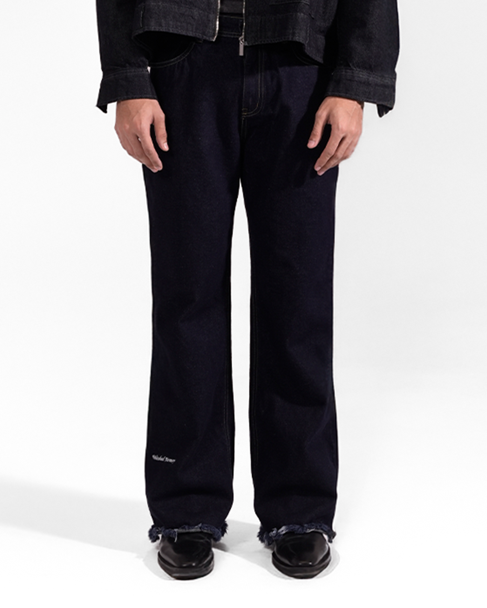 Seam Echo | Indigo Wide Leg Denim Pant