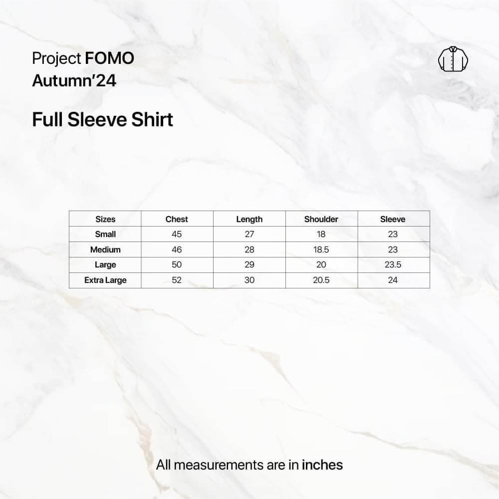 Masahru | Grey Full Sleeve Shirt