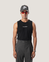 Victor | Black Knit Tank