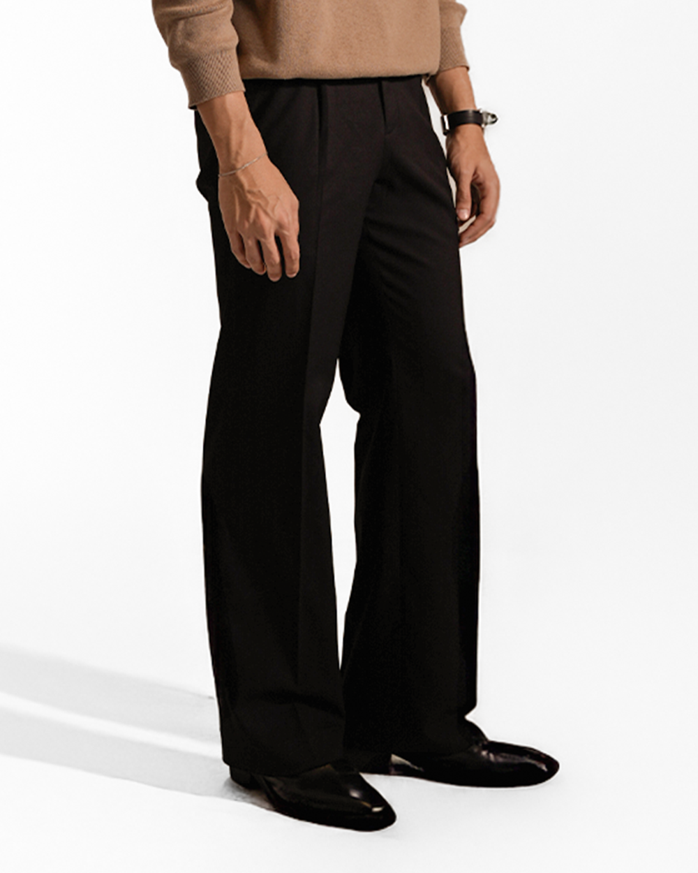 WYATT | Black Wide Leg Trouser