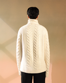 Yuri | Sandstone High Neck Sweater