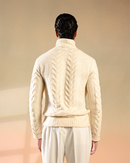 Yuri | Sandstone High Neck Sweater