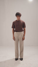 Drift | Coffee Knit Tee