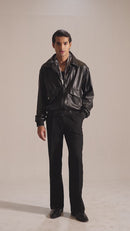 Verge | Leather Jacket
