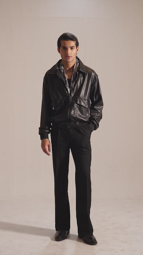 Verge | Leather Jacket