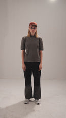 Sable | Ash Wash Knit Tee