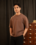 Terra | Chestnut Unisex Oversized T-Shirt