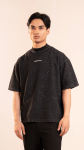 Ash Bloom | Charcoal Unisex Oversized T-Shirt