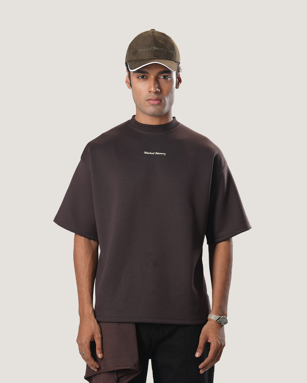 Form _ Coffee Boxy Tee A