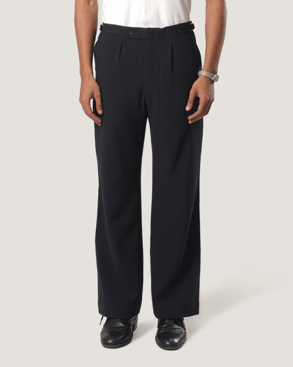Monroe | Black Wide-Leg Trouser